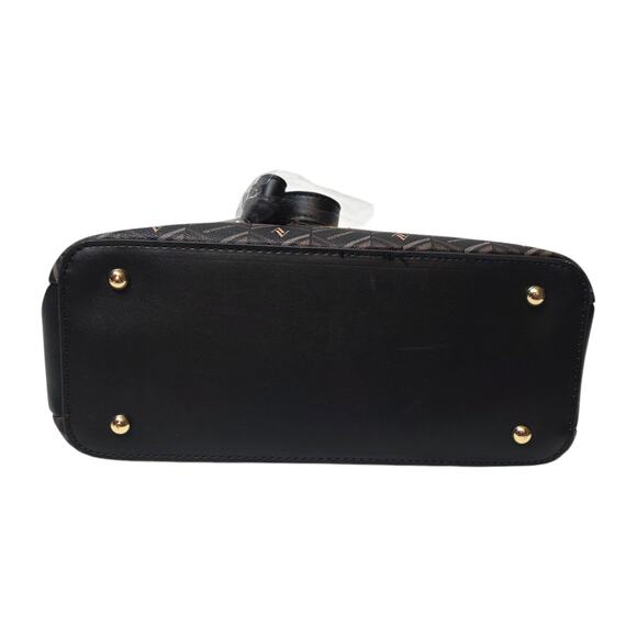 NWT Adrienne Vittadini Signature Collection Strike Satchel - $210 MSRP - Picture 4 of 9